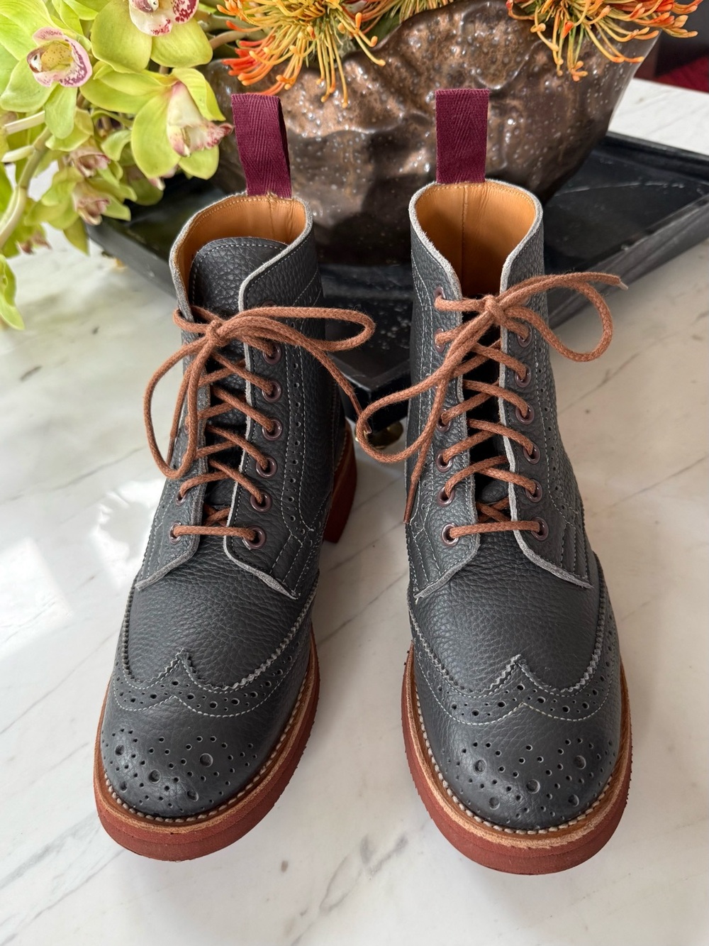 Tricker’s brogue women’s boots excellent condition - Picture 9 of 16